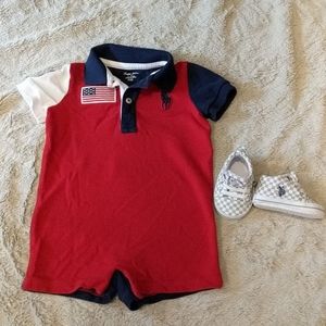 Ralph Lauren 6 Month Polo Romper